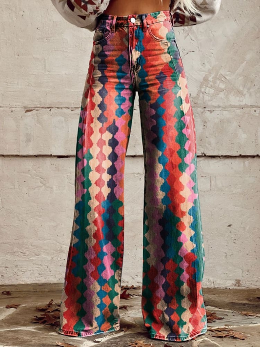 LEONIE | VINTAGE WIDE LEG PANTS