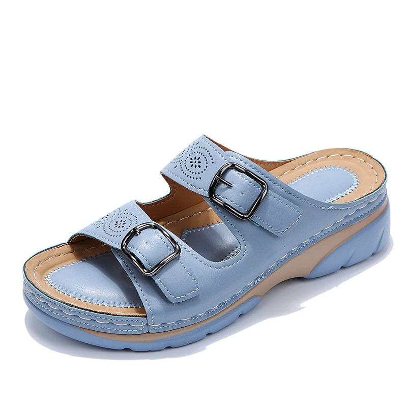 ANN™ | Orthopedic leather sandals