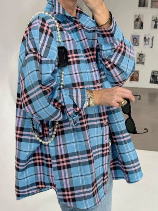 Alice™ | Plaid Oversized Shirt