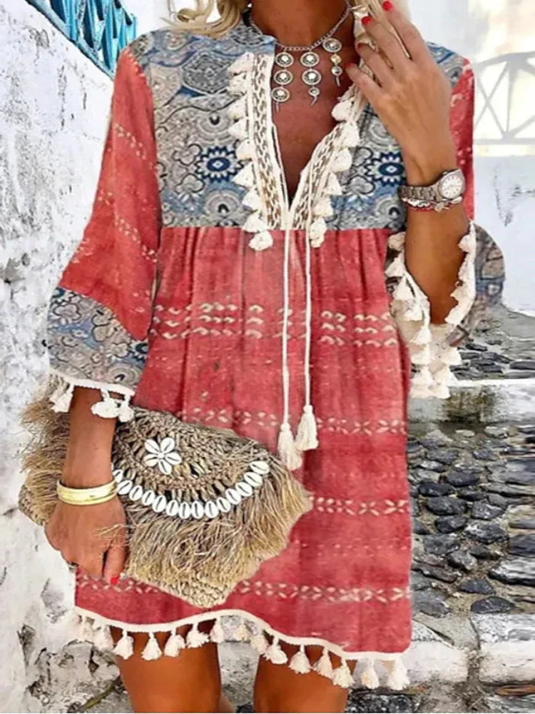 Ava™ | Elegant Bohemian Style dress