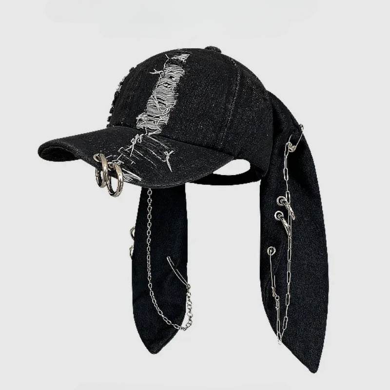 Alison™ | Rebel Spirit Denim Cap