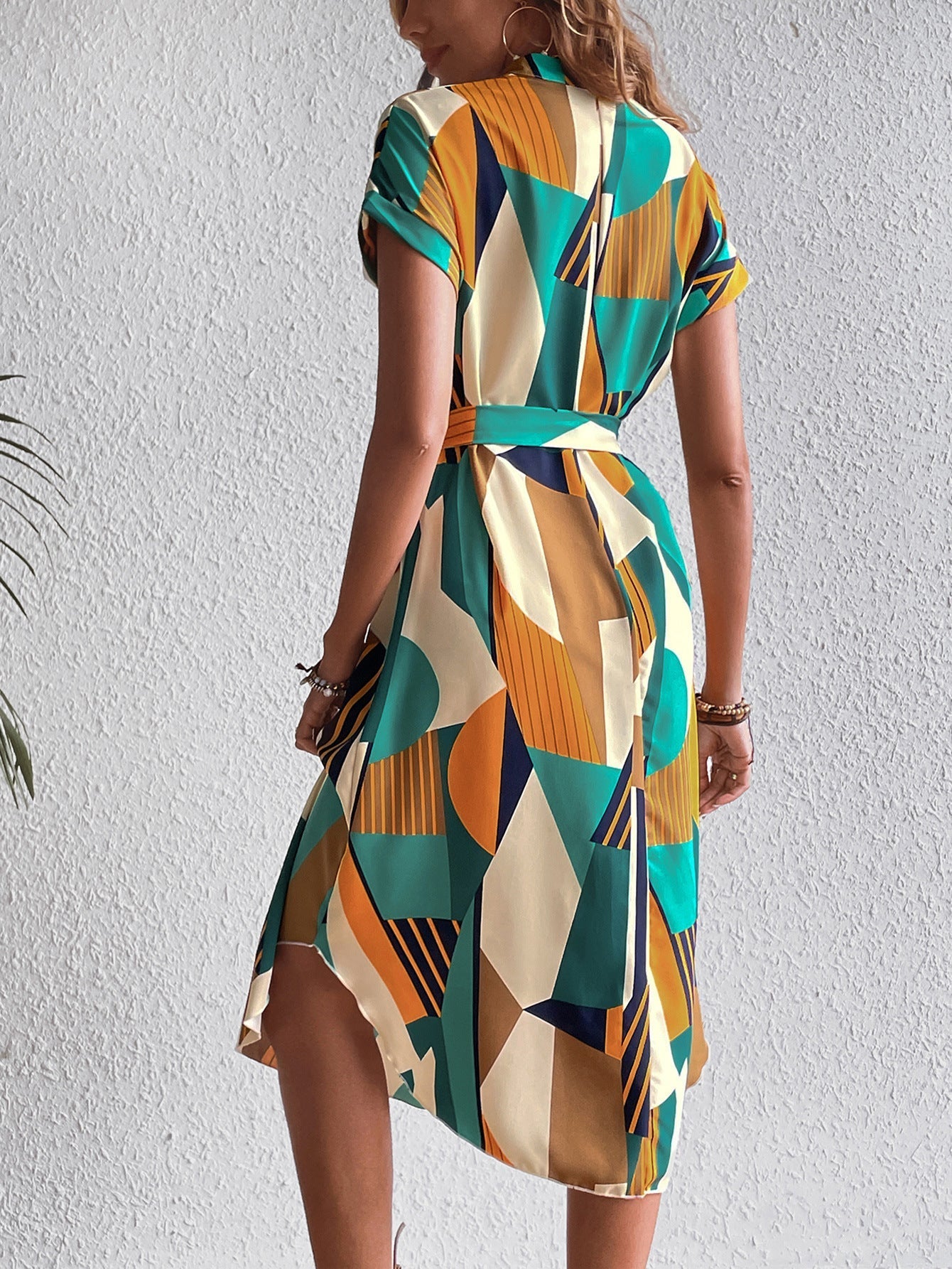 Lainey™ | Fancy Geometric Glam Dress