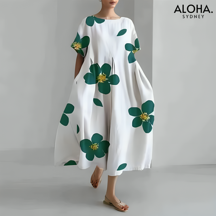 Alena™ | Elegant Women's Print Dress