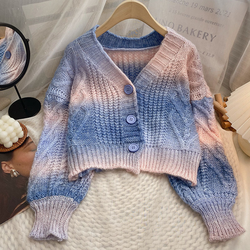 Luna™ | Dreamy Pastel Button-Up Cardigan