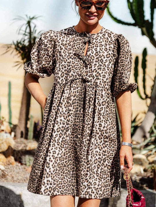 Lily™ | Elegant Leopard Dress