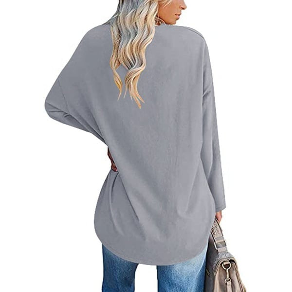 Alora™ | Women's Casual Fit V-Neck Long Sleeve Top