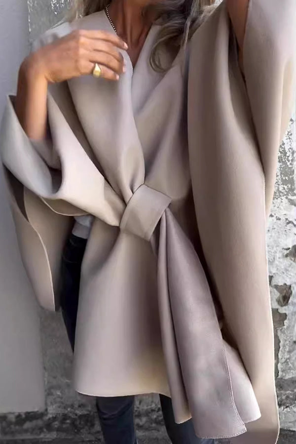 Jaira™ | Comfy Draped Shawl Cape