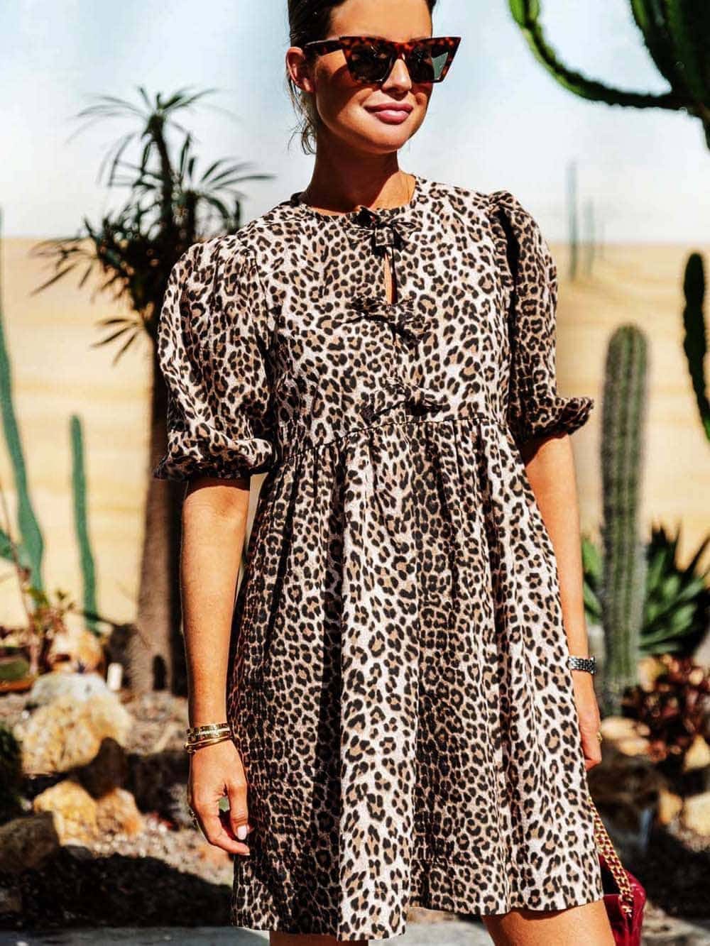 Lily™ | Elegant Leopard Dress