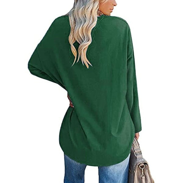 Alora™ | Women's Casual Fit V-Neck Long Sleeve Top