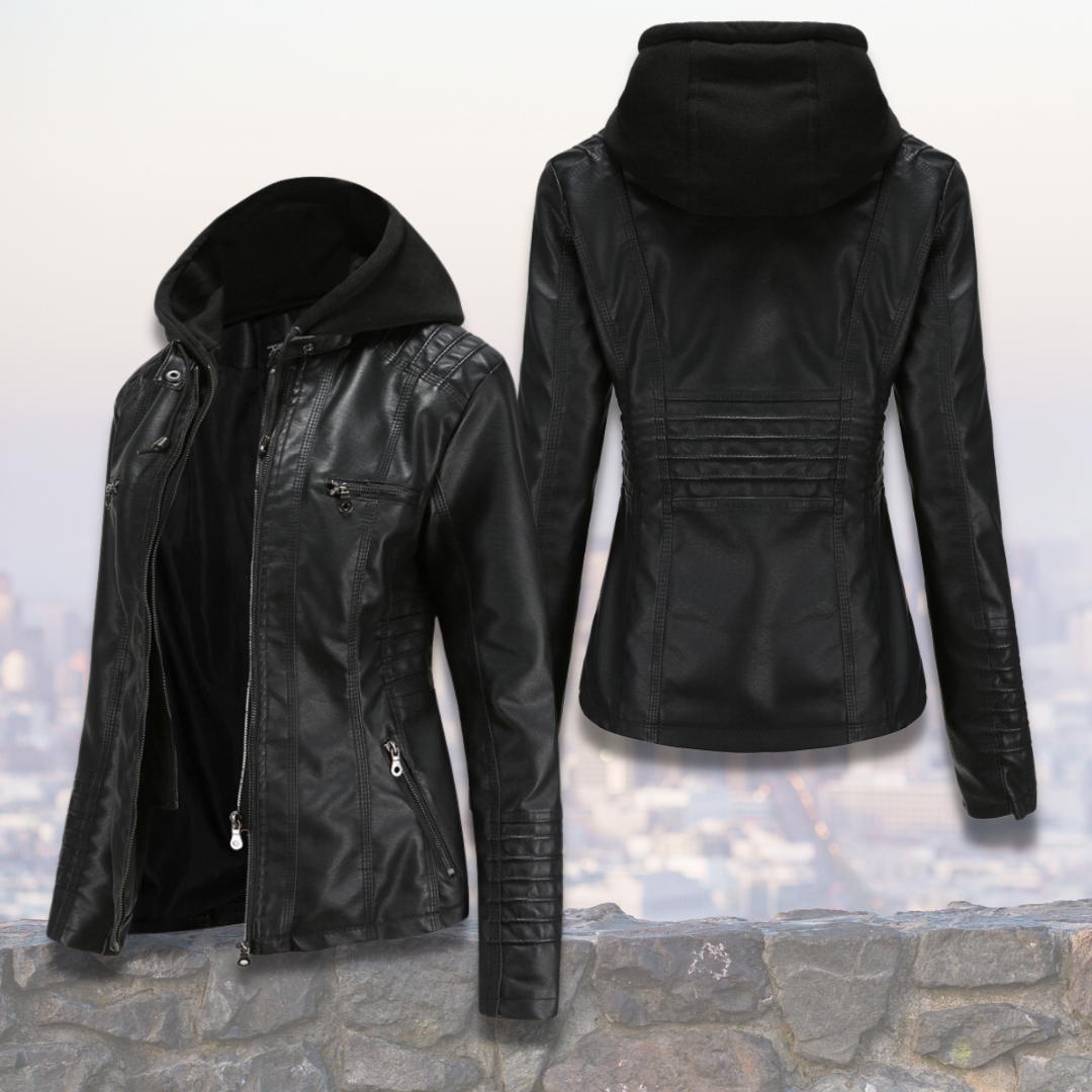 Mylene™ | Stylish Faux Leather Jacket