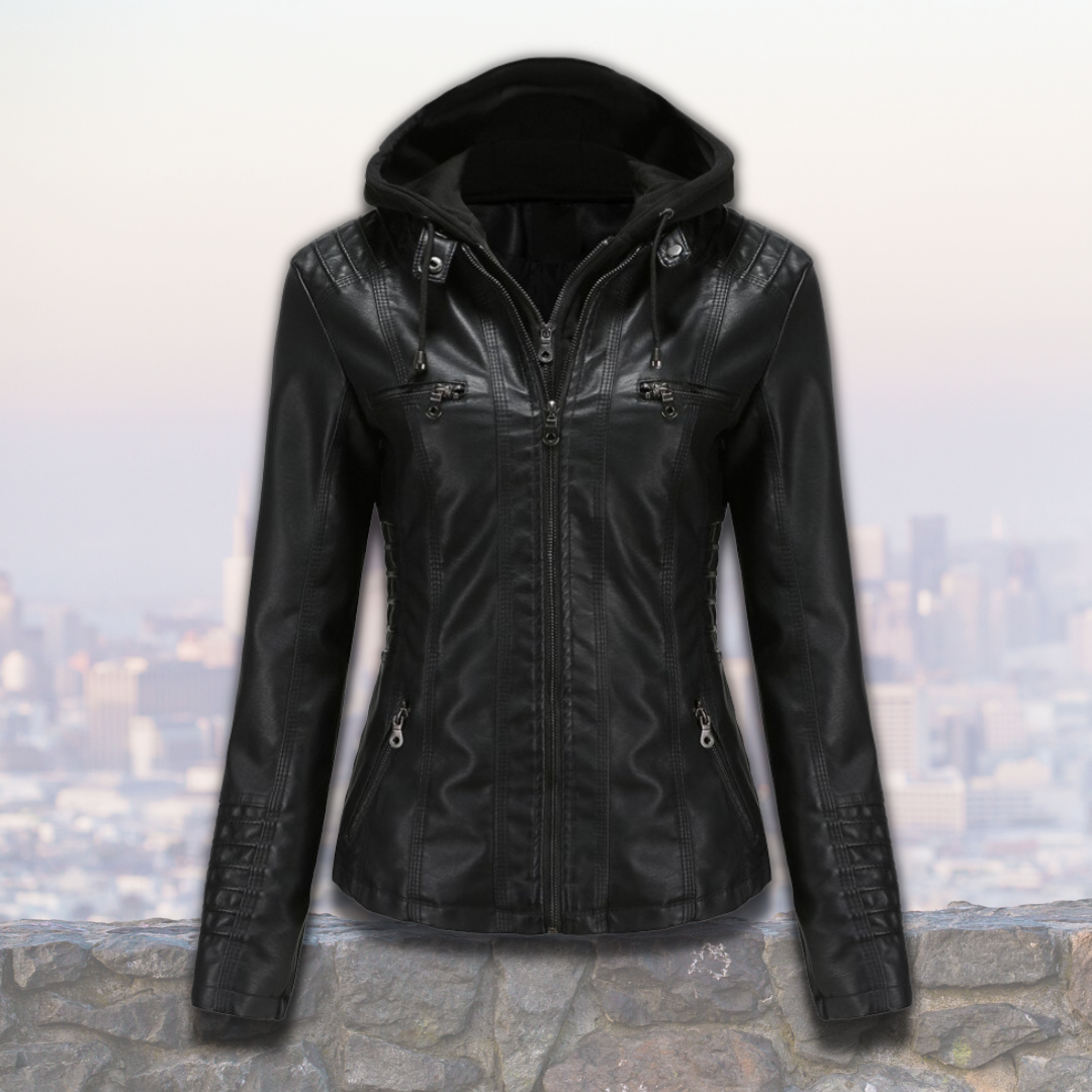 Mylene™ | Stylish Faux Leather Jacket