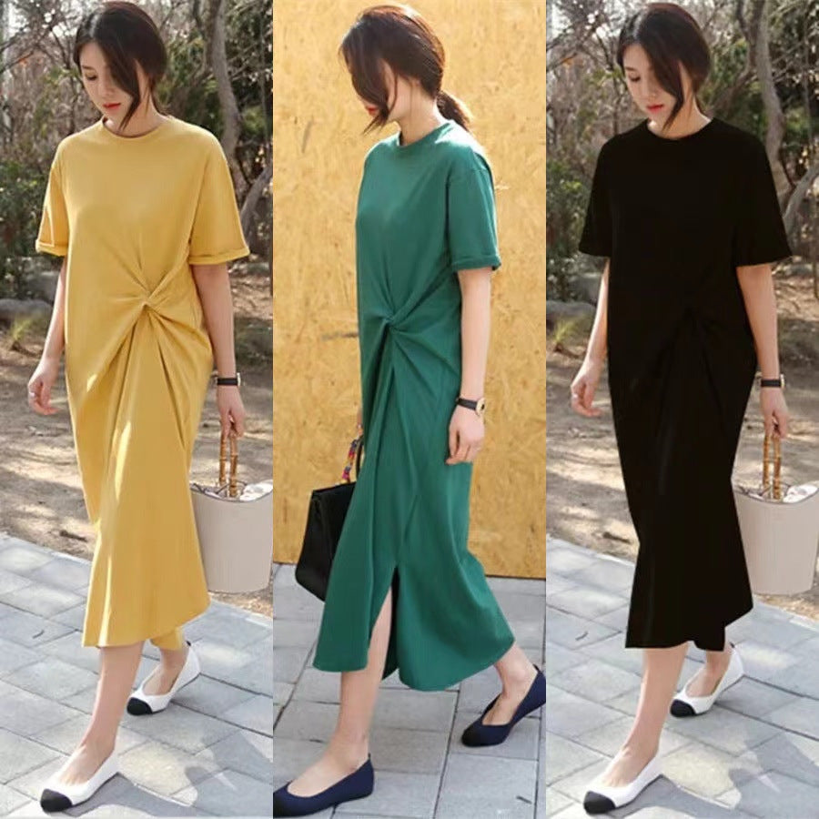 Iza™ | Casual Side Knot Dress