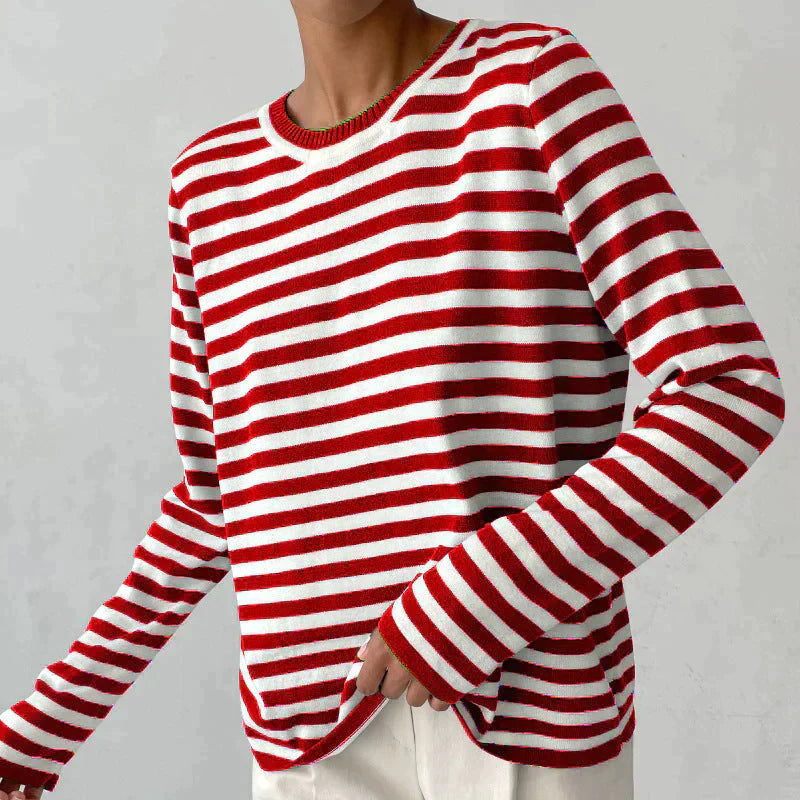 Vicky™ | Striped Long Sleeve Shirt