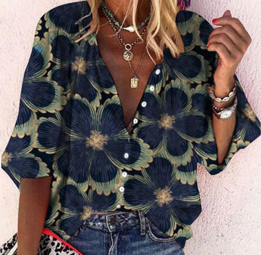 Catalina™ | Vibrant Boho Blouse