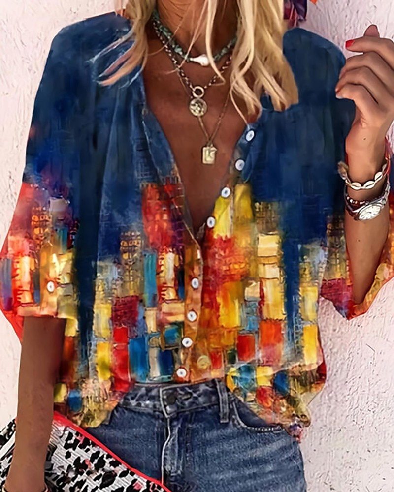 Catalina™ | Vibrant Boho Blouse