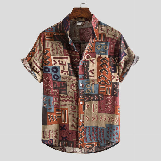 Archie™ | Summer Shirt With Vibrant Print