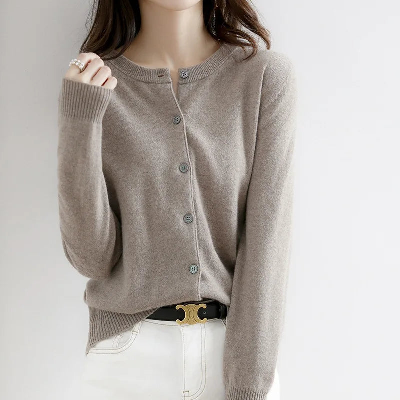 Nova™ |  Casual Solid Cardigan Sweater