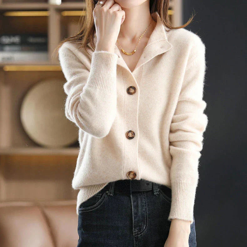 Giselle™ | Classy Button-Up Cardigan