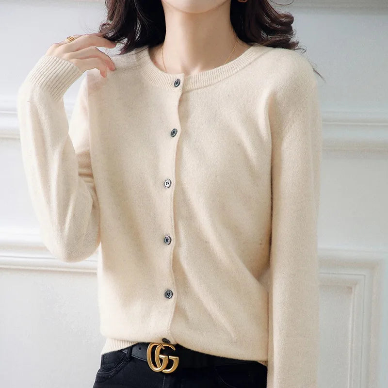 Nova™ |  Casual Solid Cardigan Sweater