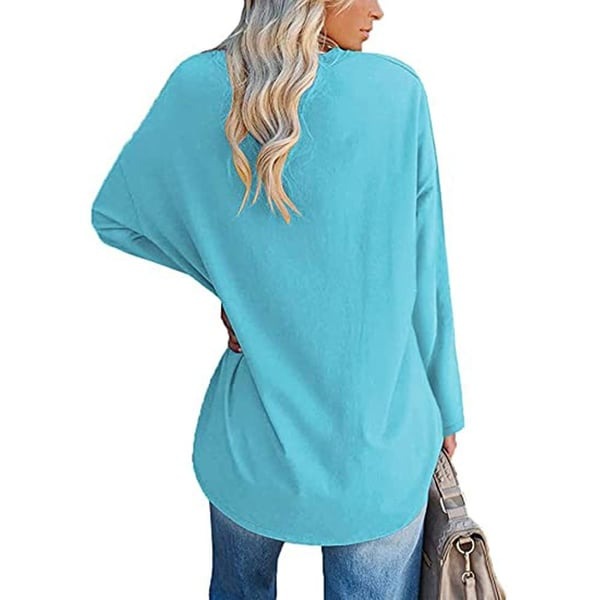 Alora™ | Women's Casual Fit V-Neck Long Sleeve Top