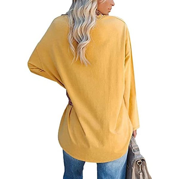 Alora™ | Women's Casual Fit V-Neck Long Sleeve Top