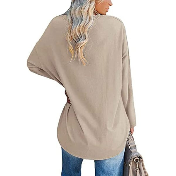 Alora™ | Women's Casual Fit V-Neck Long Sleeve Top