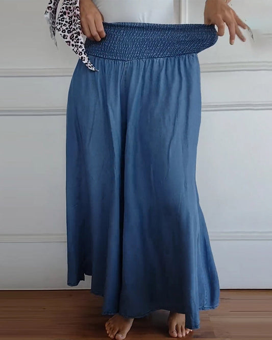 Claire™ | Wide-Leg Pants with Elastic Waist