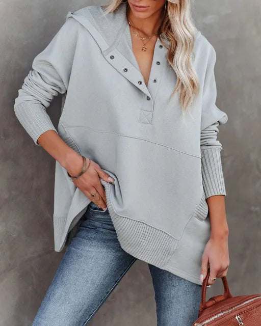 Annie™ | Comfy Oversized Hooded  Sweater