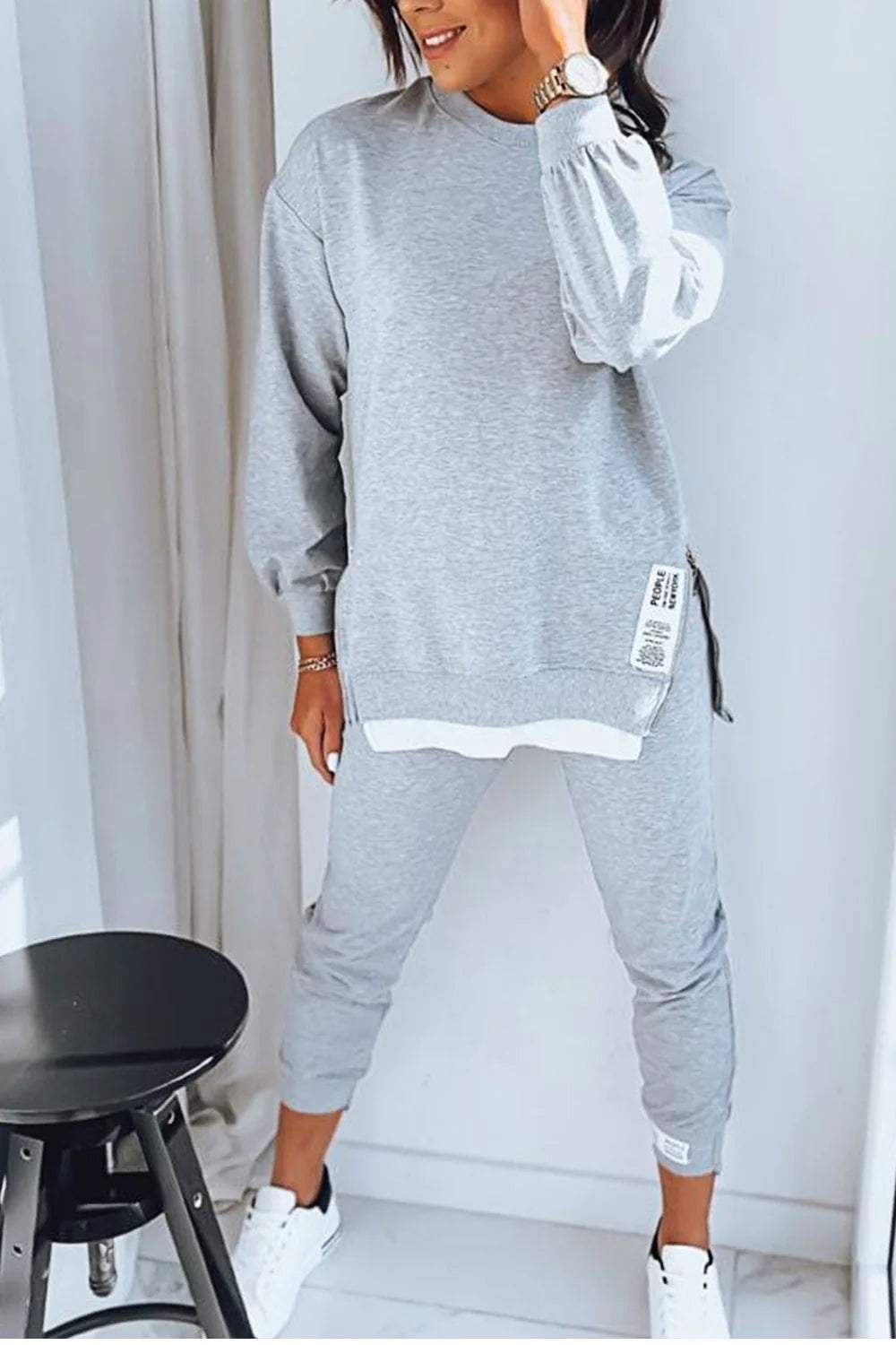 Liza™ | Comfy Oversized Sweatshirt and Joggers Set