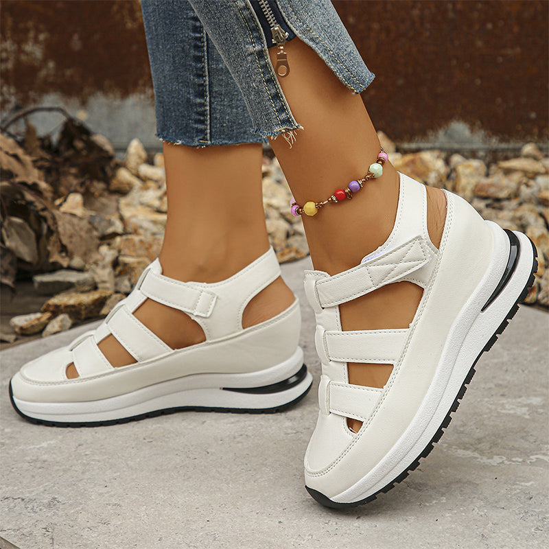 Jessie™ | Comfy Platform Strap Sandals