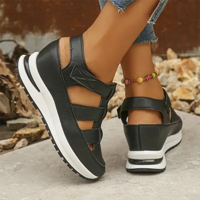 Jessie™ | Comfy Platform Strap Sandals