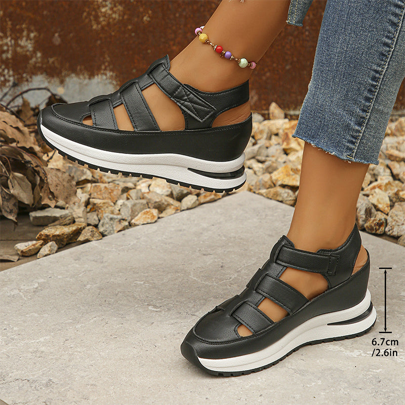 Jessie™ | Comfy Platform Strap Sandals